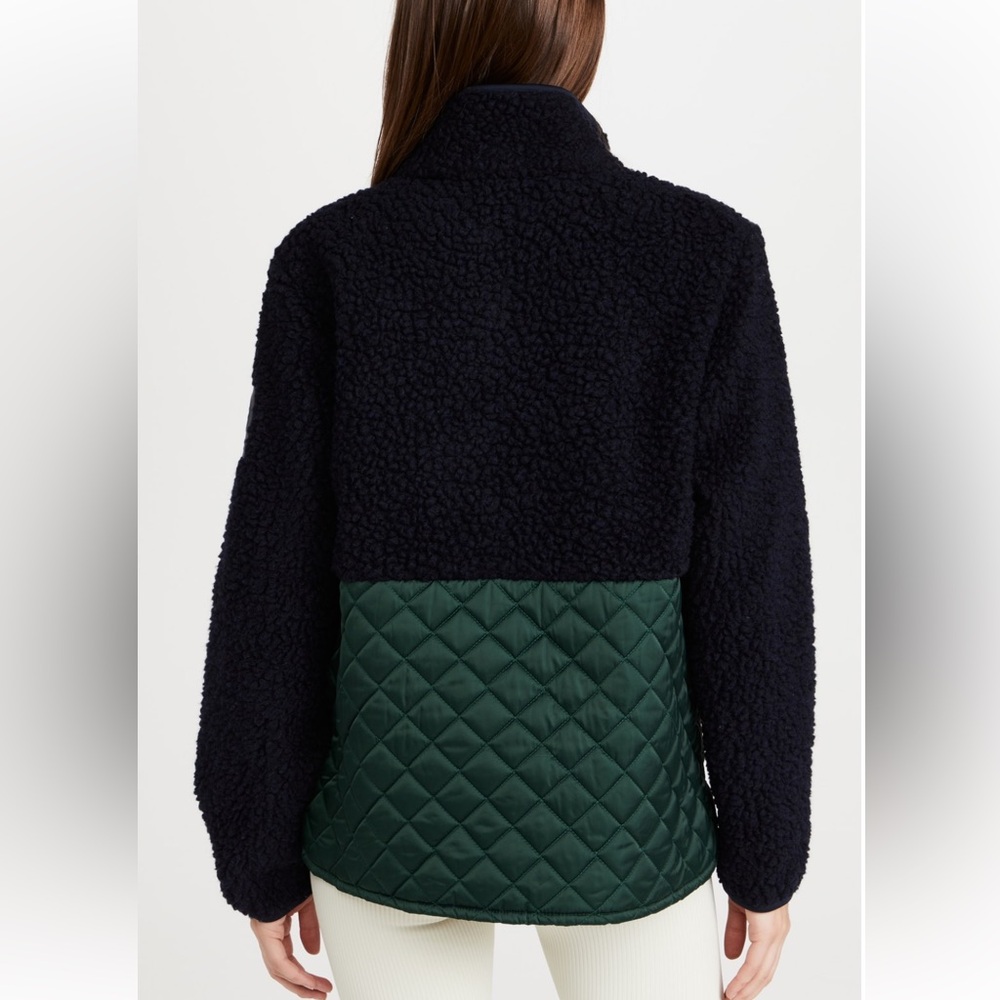 Tory Sport Sherpa Fleece Quilted Jacket